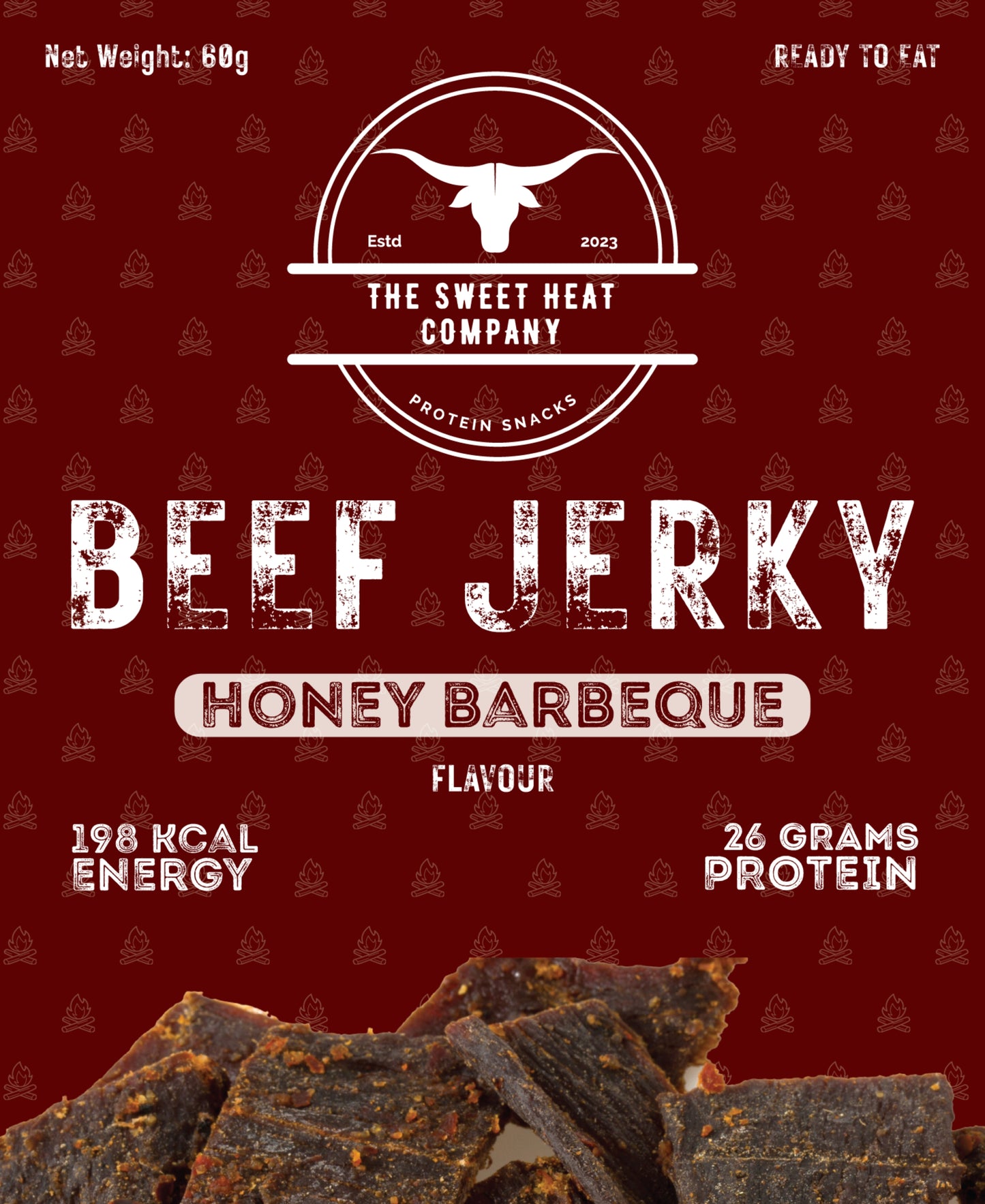 Honey Barbecue - Beef Jerky - 60g