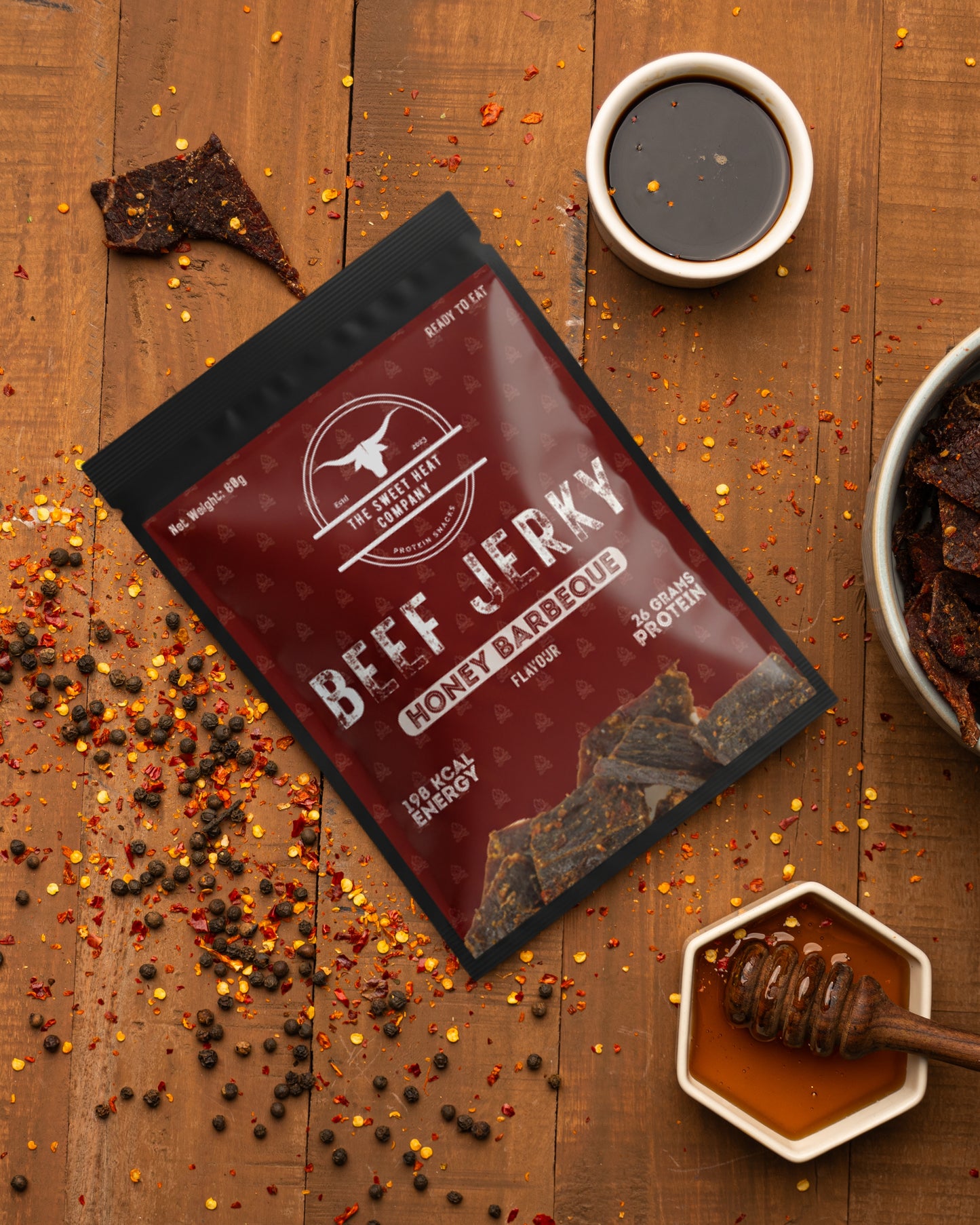 Honey Barbecue - Beef Jerky - 60g