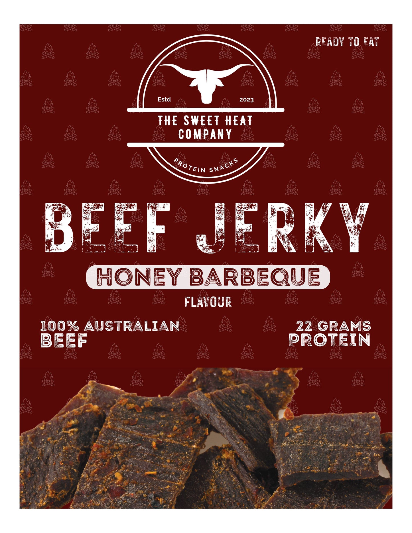 Honey Barbecue - Beef Jerky - 60g