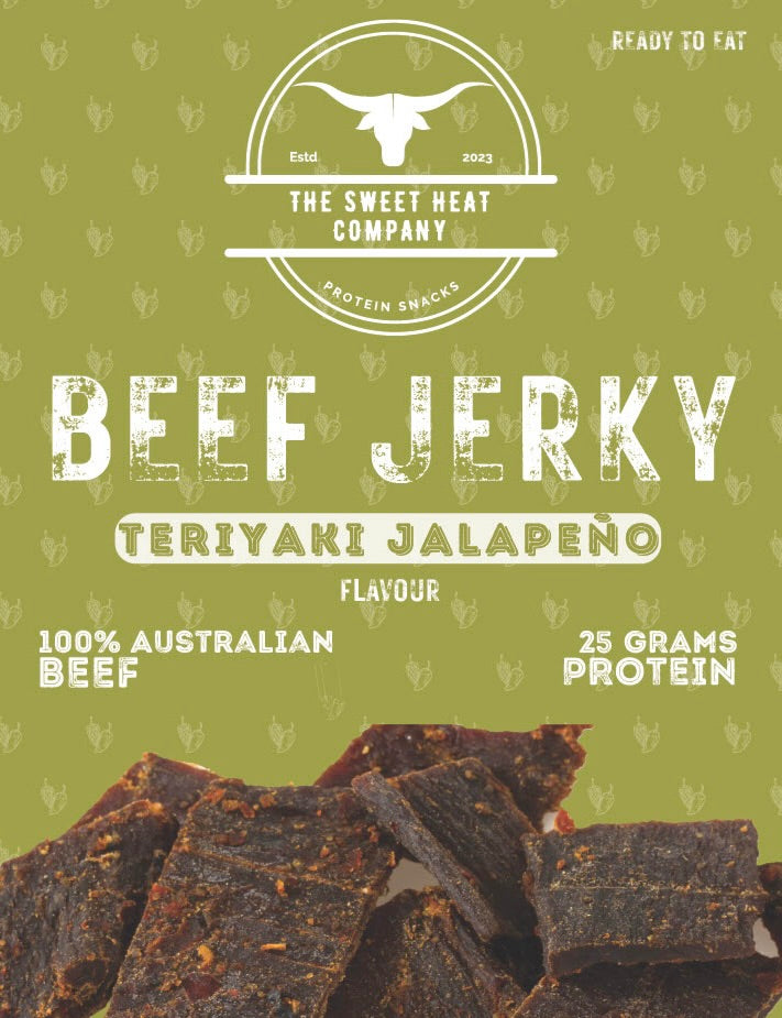Teriyaki Jalapeño - Beef Jerky - 60g