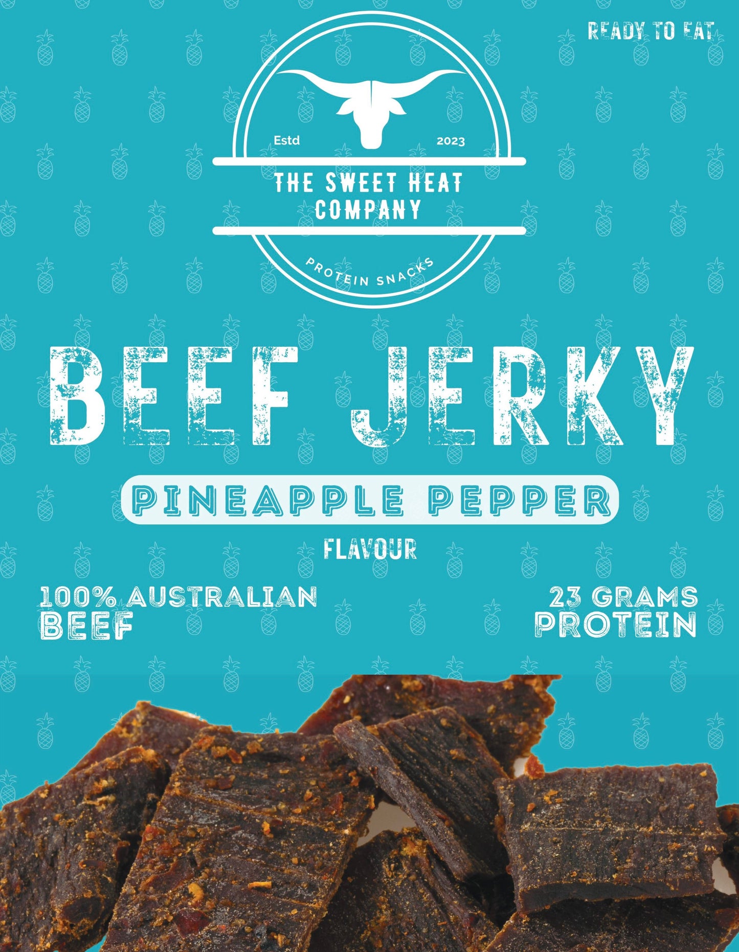 Pineapple Pepper - Beef Jerky - 60g